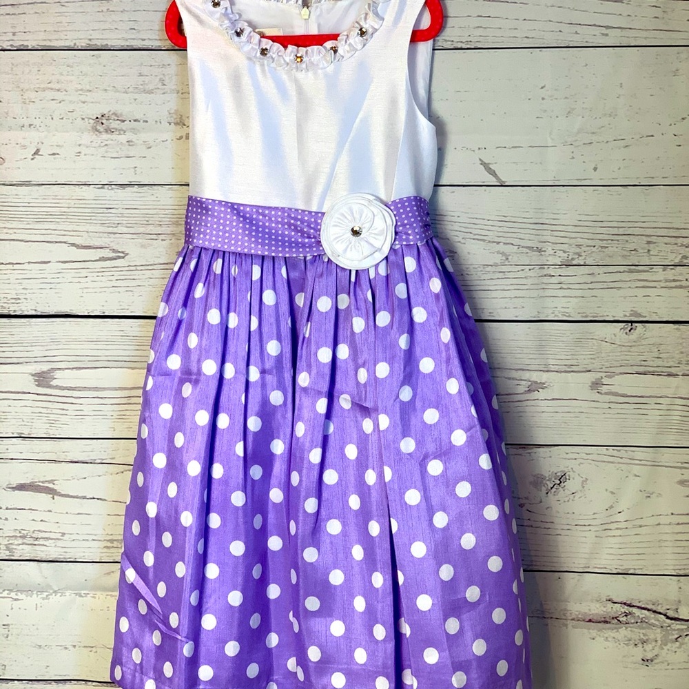 Fancy polka dot dress